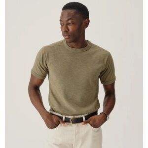 Buck Mason XS Men's Sidewinder Ribbed Tee
